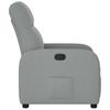 Relax Chair Light Grey Fabric