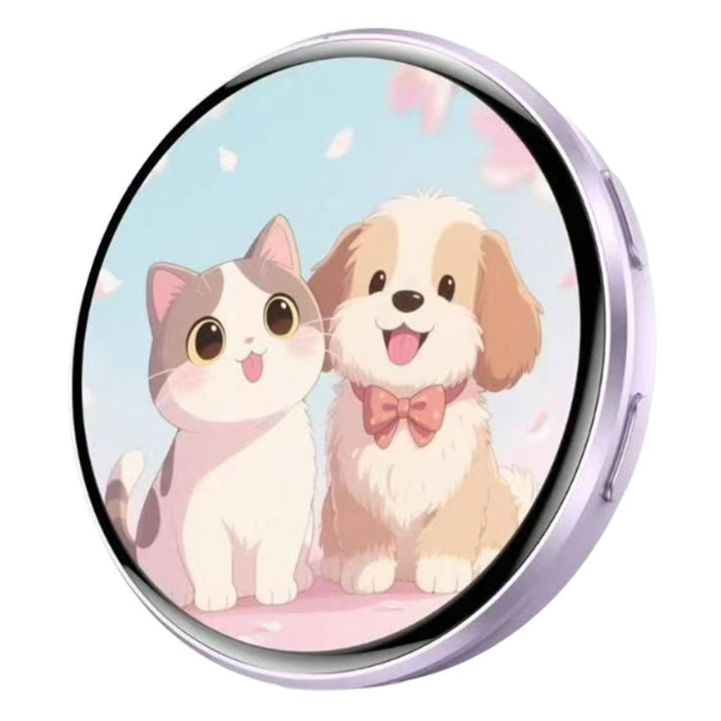 Anime E-Badge Anstecknadel Dynamisches Elektronisches Abzeichen Anime Merchandise Digitales Display Abzeichen Dynamisches Geschenk Für Otaku Fans Freunde