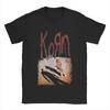 Korn Unisexs T Shirt Rock Band Vintage Tees Short Sleeve O Neck TShirts Cotton Clothes