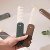 1 Stück Tragbarer Klappkamm Haarbürste Antistatische Reisehaarbürste Klappfriseur-Styling-Schönheitswerkzeug