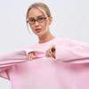 Damen Rundhals Langarm T-Shirt Lockerer Schnitt Pendler Freizeit Oberteil