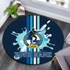 Custom Name Bristol Rovers Round Area Rug,Carpet Rug for Living Room Bedroom Sofa Playroom Decor,Non-slip Floor Mat