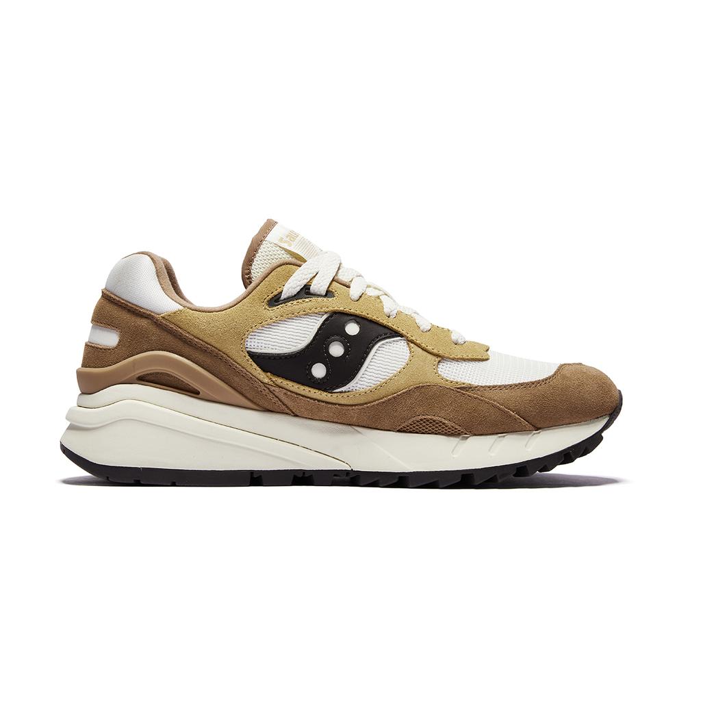 SAUCONY Shadow 6000 Low Top Retro Casual Shoes Unisex Sneakers Brown Yellow S79050-13
