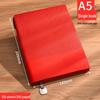 A5 Thickened Custom Leather Notebook: High-Value Business Diary with Optional Logo Printing