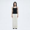 [Matinkim] SMALL LOGO 2-PACK CAMISOLE TOP IN BLACK
