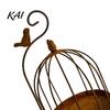 Romantic Table Centerpiece Vintage Metal Birdcage Candle Holder, Tealight Decorative Rustic Style Lantern Stand for Home Decor Dining Living
