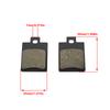 Motorcycle Front & Rear Brake Pad For VESPA ET2 ET4 LX LXV S PX 150 125 50 Sport 2T 4T Wheel ATV Go Kart Scooters Universal