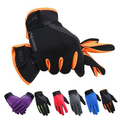 Cycling Breathable Non-Slip Touch Screen Gloves Outdoor Mountaineering  Fitness Sun Proof Ultra-thin Fabric Bike Gloves