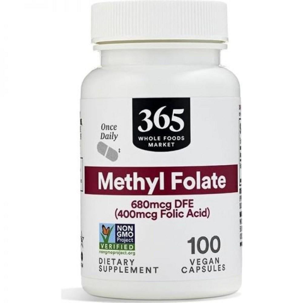 365 By Whole Foods Market Methyl Folate 100 Tablets