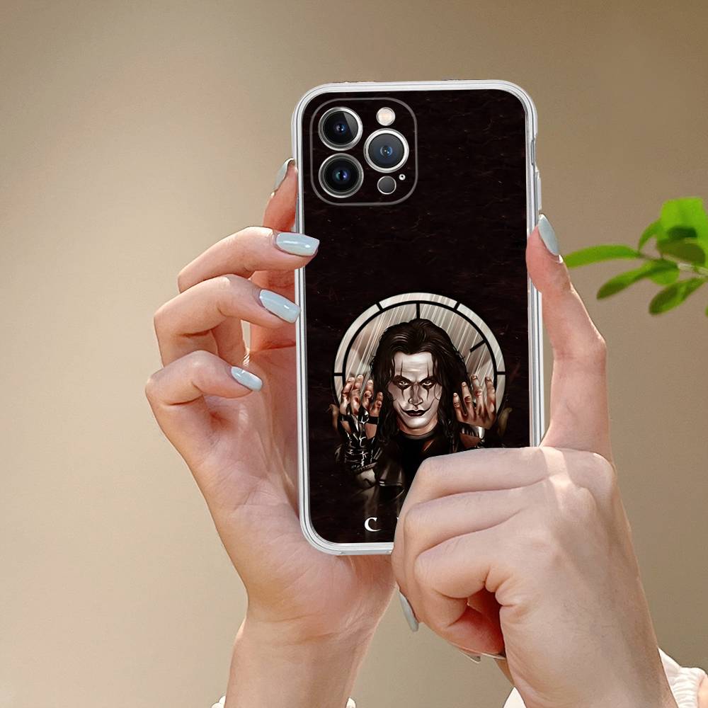 T-The C-Crow Classic Movie For IPhone 17 16 15 14 13 12 11 Pro Max Plus Mini Funda For Transparent Cover