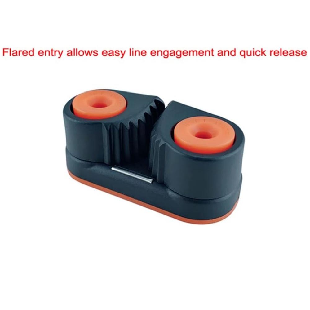 Cam Cleats, 2 Row Matic Ball Bearing Cam Cleat,  Fast Entry Cam Cleats For 3-12mm Line For Sailing Sailboat Kayak Canoe Dinghy 