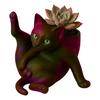 Flower Pot Grooming Cat Shape Planter Pot Stress-Relief Mood Booster Indoor Plant Pot Office Desk Decoration