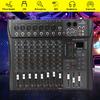 9 Channel Professional Console Studio Audio Mixer USB Bluetooth DJ Sound Mixing for Family KTV Meeting Campus Speech