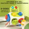 Baby Finger Training Busy Ball Toy Puzzle Early Education Multifunctional Hand Held Ball Polyhedral Busy Ball