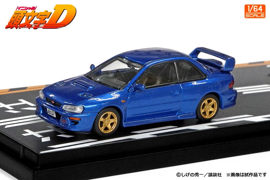 Interallied Initial D Set Takumi Fujiwara Trueno Bunta Fujiwara Impreza Completed Model Modeler's 1/64 Vol. 22 (AE86) & (GC8) (MD64222)