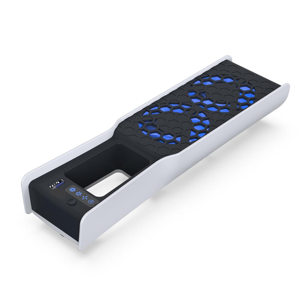 DOBE FOMIS ELECTRONICS TP5-35159 Für Sony PlayStation 5 Pro/5 Slim Kühlventilator Dual-Lüfter-Design Intelligente Temperaturregelung