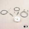 BWR5554 Window Regulator Repair Set Left Door for Smart Fortwo 451 MK2 2006-2014 Coupe 4517200146