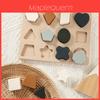 Food Grade Silicone Childrens Puzzle Toy With Geometric Blocks For Early Education And Parentchild Play