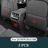 For Chery JETOUR G700 2025 2026 Car Seatback Protector Pad Auto Seat Back Protective Child Anti-Kick Mats Interior Accessories