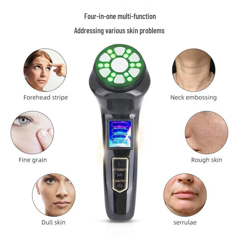 4-in-1 Ultrasonic Knife Microcurrent HIFU Beauty Device