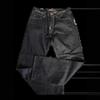 Womens High Waist Straight Leg Denim Jeans Streetwear Y2k Retro Rhinestone