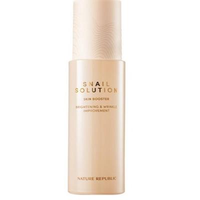 Tónico Facial Snail Solution Skin Booster 130ml, Hidratante e Potenciador do Conforto da Pele