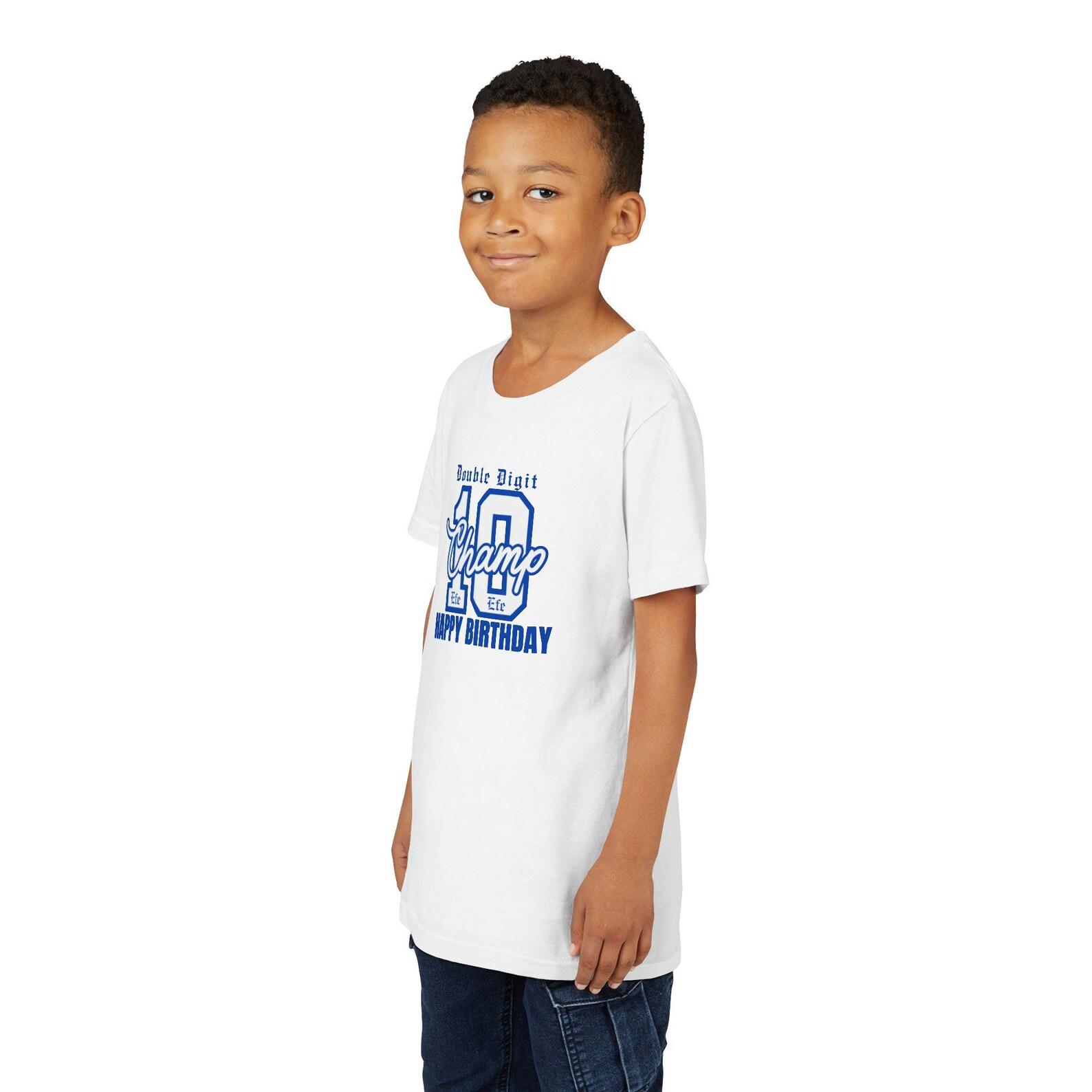 10th Birthday T-Shirt: Soft Cotton Youth Tee S