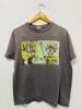 Vintage 00s JMB : 2002 Art Fotofolio T-Shirt / Pop Art / Neo-Expressionism Movement / Artwork /Streetwear / Basquiat / Gray / M
