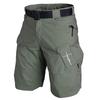 Mens Breathable Casual Cycling Shorts Outdoor Training Straight Waist Zipper Pockets