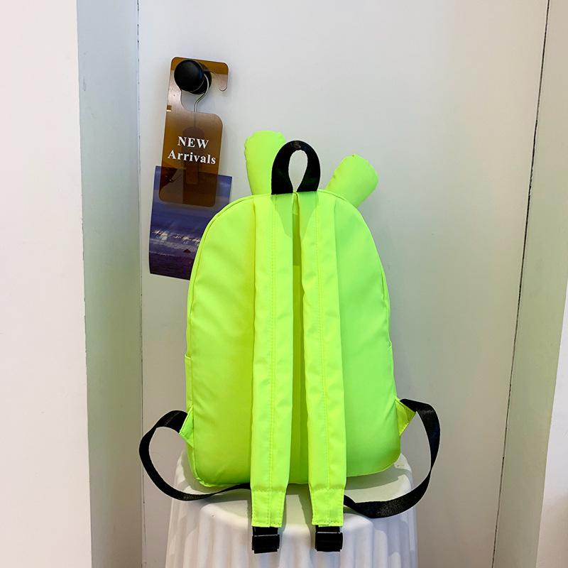 2024 Yaz Öğrenciler için Sevimli Tavşan Naylon Sırt Çantası - Günlük Moda Çanta