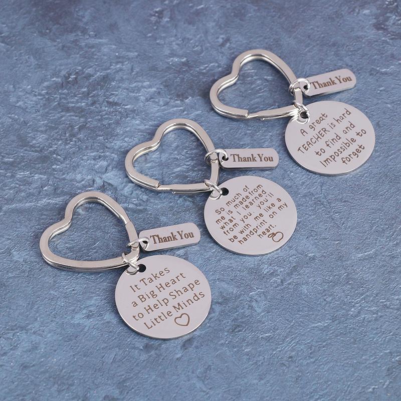 2021 Graduation Gift Teacher'S Day Teacher Keychain It Takes Big Heart Keyring