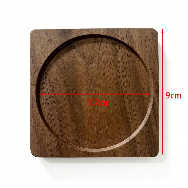 Wooden Coasters for Drinks Bottom for Drinking Cup Tea Coasters for Coffee Bottom for Pussy Cup Coaster Wood