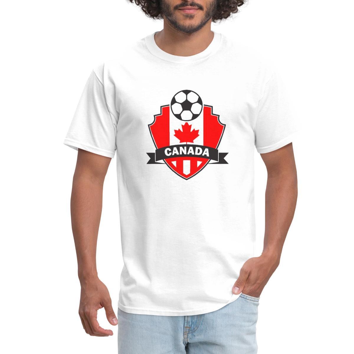 Canada Soccer Logo Fan Men s T-Shirt S