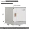 ABS Plastic Lockable Storage Cabinet for School Backpacks