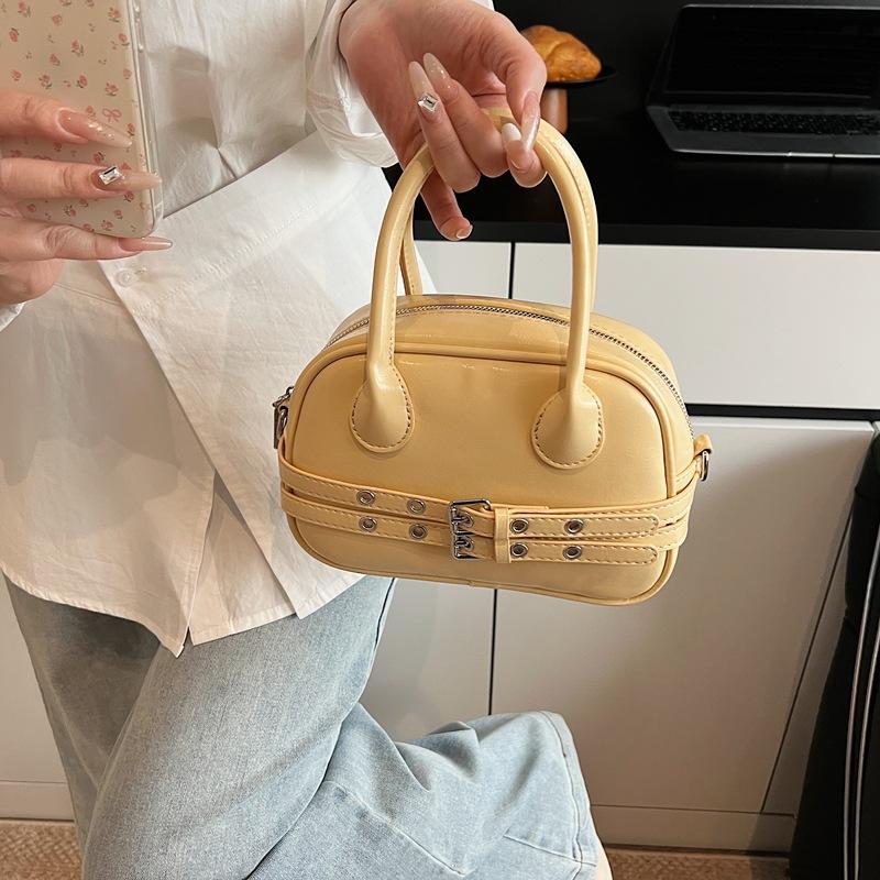 Bags Large-capacity women's handbags Summer new casual simple small square bags Versatile fashion bowling bags