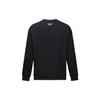 Reebok Soft Comfortable Crew Neck Pullover Letter Long Sleeve Sweatshirt Unisex sweatshirt Black 24FRM313UGH0