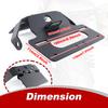 License Plate Holder Bracket Fit For Triumph Scrambler 1200 XE / XC -2024 Motorcycle Rear Tail Tidy Fender Eliminator Kit