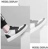 Men's 8cm Invisible Height Increasing Shoes - Breathable White Outdoor Sports & Casual Sneakers