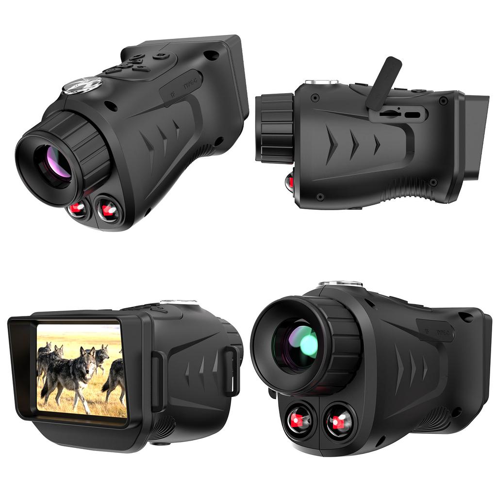 4K Infrared Night Visions Device Outdoor HD Telescope Camera Hunting Camera Outdoor Exploration & Camping Gear Gifts for Men