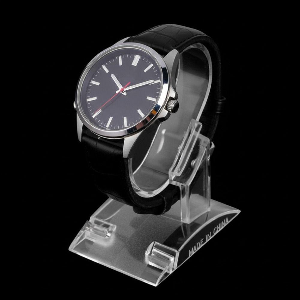 Plastic Watch Display Stand Clear Watch Storage Holder Practical Watch Rack