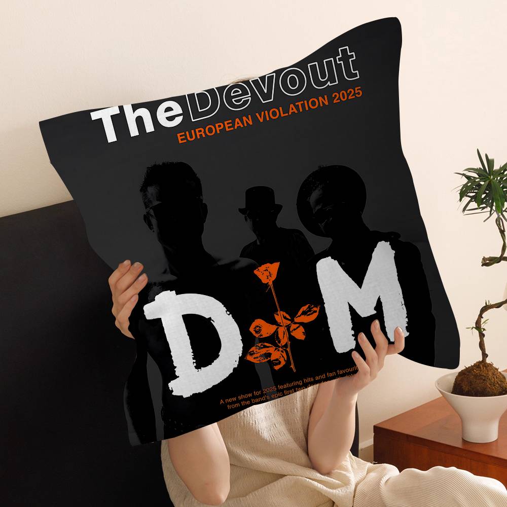 

DDepecheMMode Singer 4545cm Cushion Cover Pillow Cover Decor Pillowcase Home Pillowcase For Couch Pillow 30x30cm