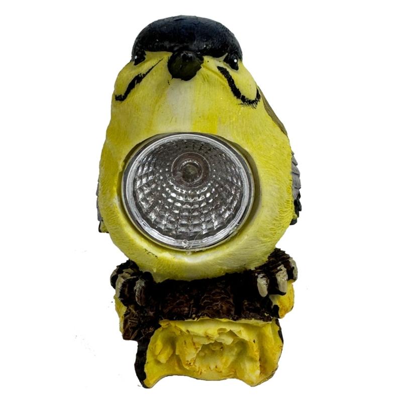 Солнечные уличные светильники, садовые статуи-птицы, декор, фигурки птиц, светильники со светодиодами, подарки на новоселье и день рождения для женщин и мам