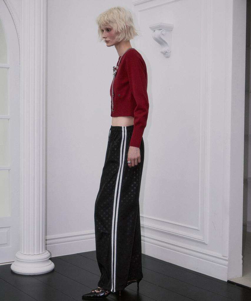 Rosefrantz Classic Knit Cardigan [Burgundy]