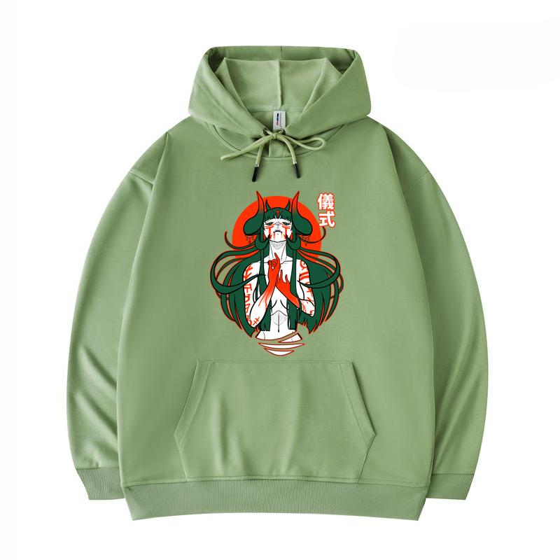 

Men s Hoodies Ritual Print Funny Harajuku Style Twill imitation cotton Hoodies