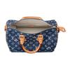 Louis Vuitton Speedy Monogram Floral Denim Shoulder Bag, Crossbody Bag, Handbag Men's Blue M27556