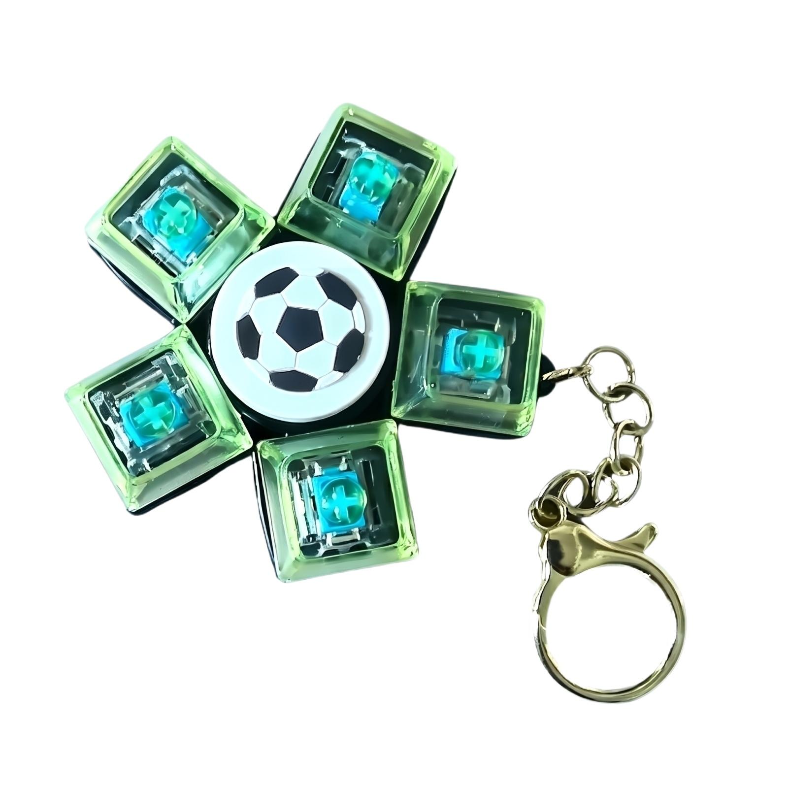 

Button Pressure Relieving Keychain Toy One Size