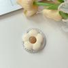 HyunA Style Flower MagSafe Phone Holder: Solid Color, Stable, Retractable Stand for Watching TV Shows.