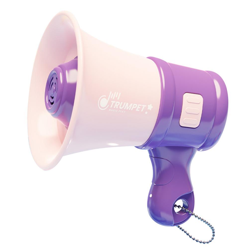 Cu Lanț de Chei Megafon pentru Copii Portabil Înregistrare Breloc Difuzor Exterior Amuzant