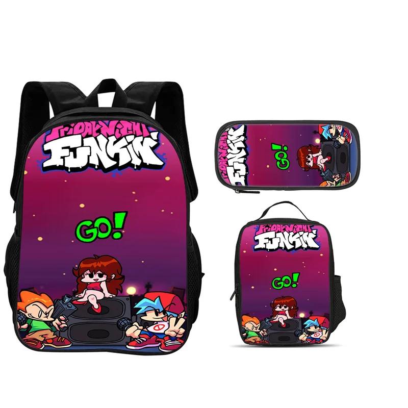 Fundamental Round Front Carrier Rucksack Versatile Style Trend Animated Boys Plus Girls School Birthday Best Gift