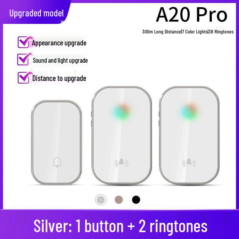 Wireless Smart Long-Range Doorbell & Elderly Pager